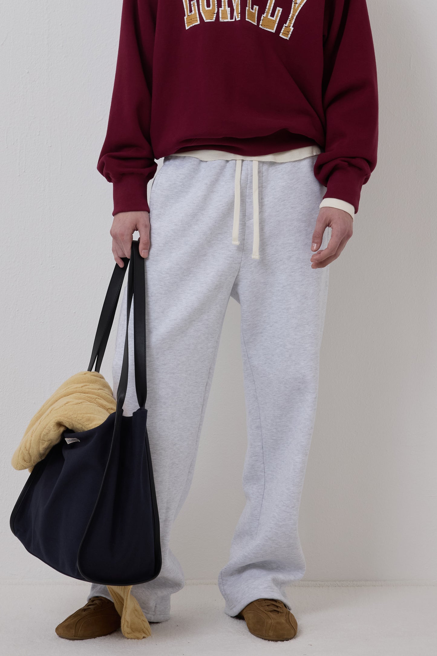 EASY UNIFORM TRAINING PANTS ASH GRAY