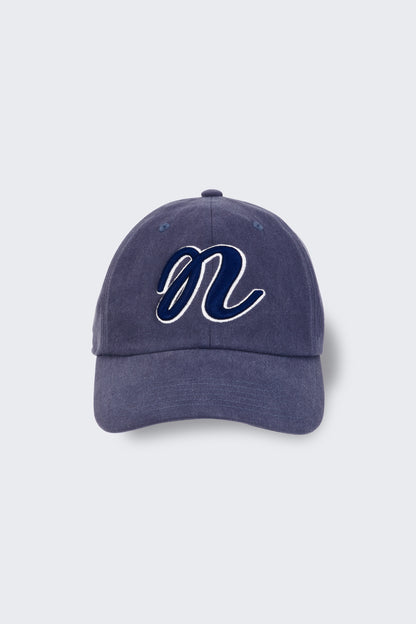 N LOGO BALL CAP NAVY