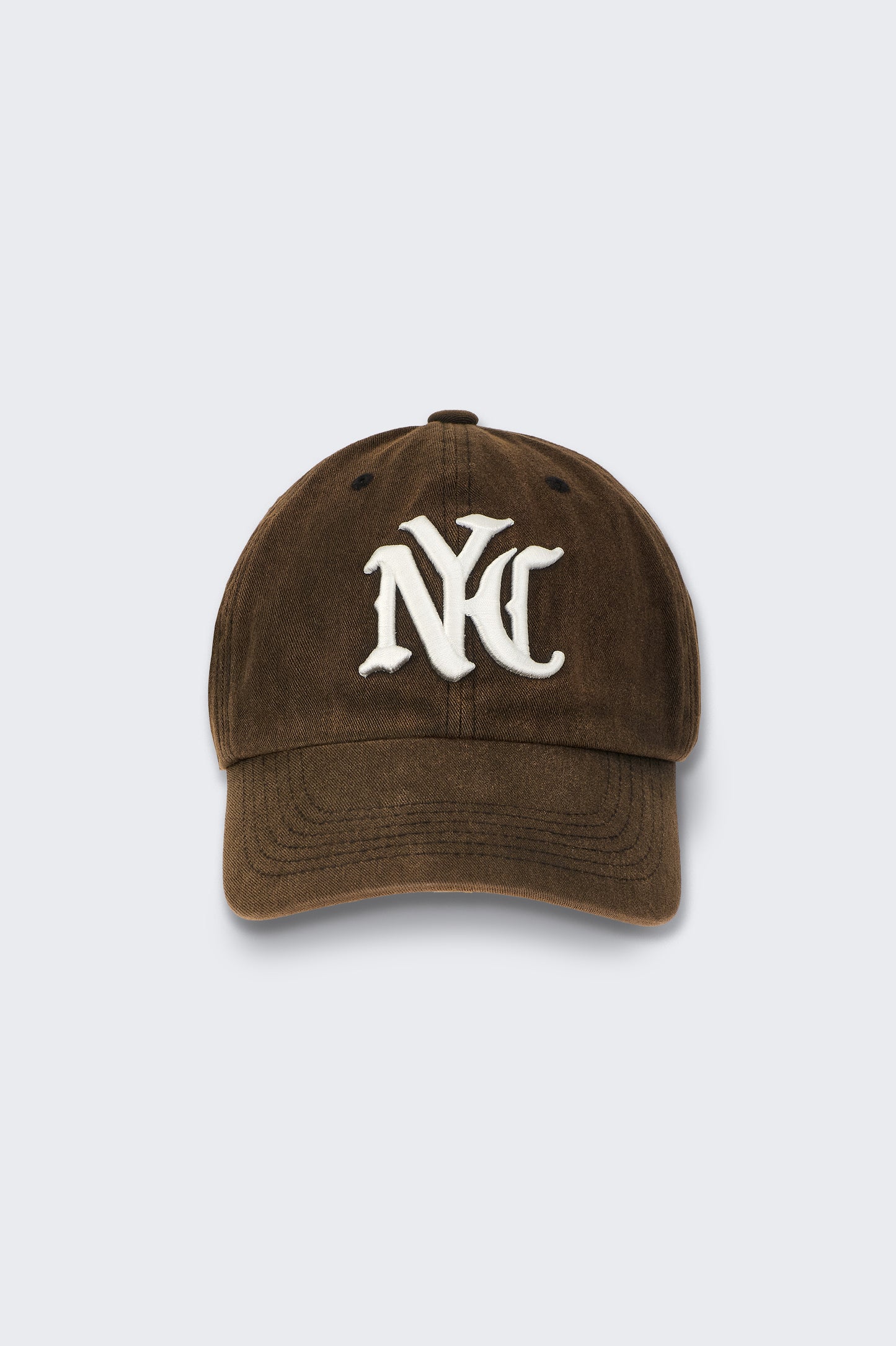 NYC SALT WASHING BALL CAP BROWN