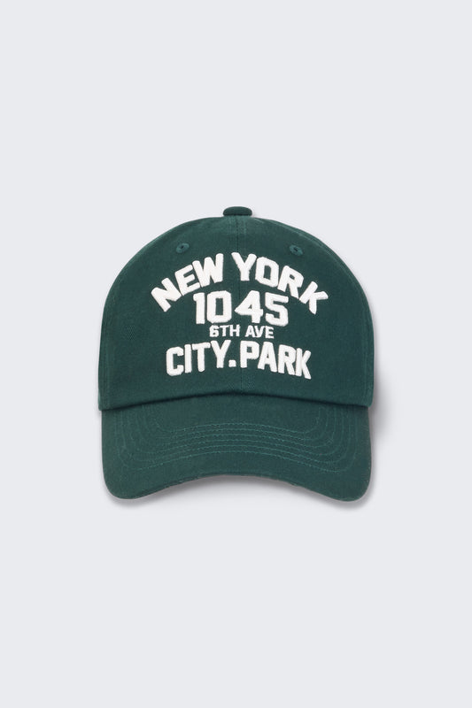 NEW YORK CITY PARK BALL CAP GREEN