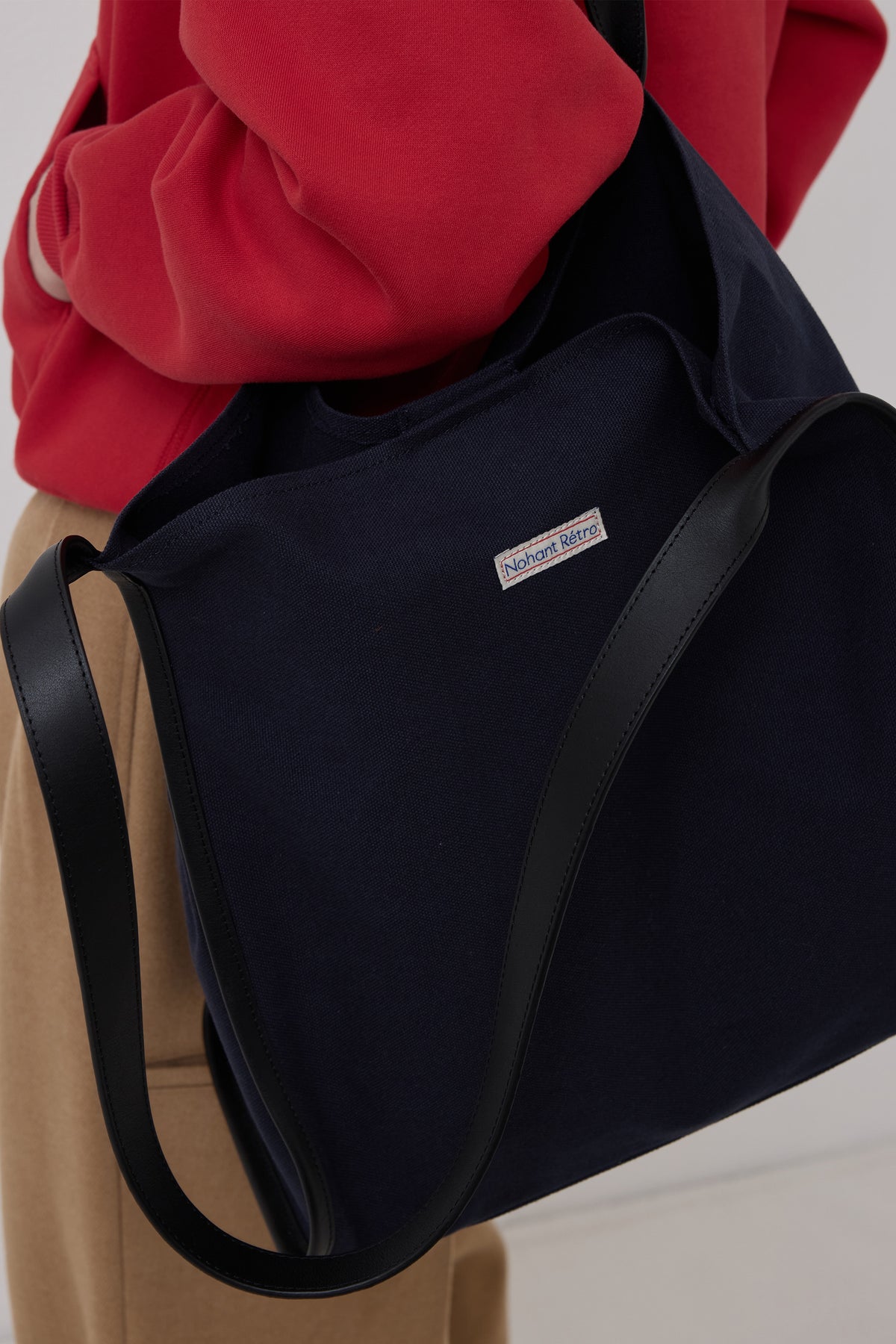PIPING CARRYALL CAMPUS BAG NAVY