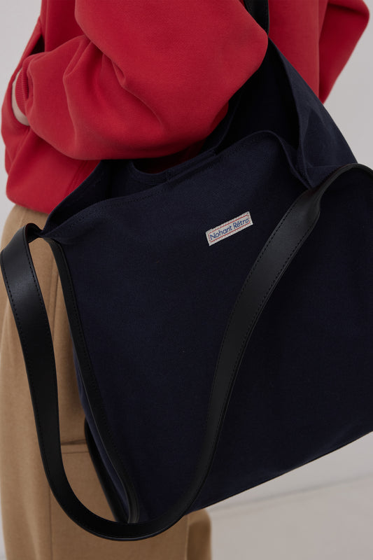 PIPING CARRYALL CAMPUS BAG NAVY