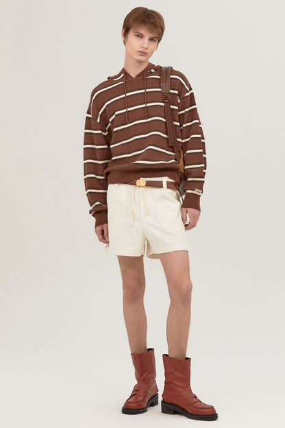 NYC CORDUROY SHORTS WHITE