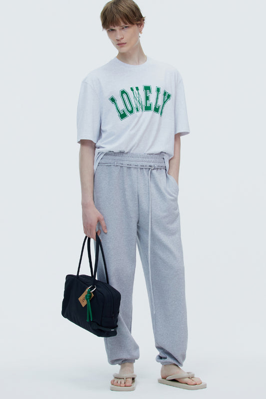 LONELY/LOVELY SHORT SLEEVE T SHIRT ASH GRAY-GREEN