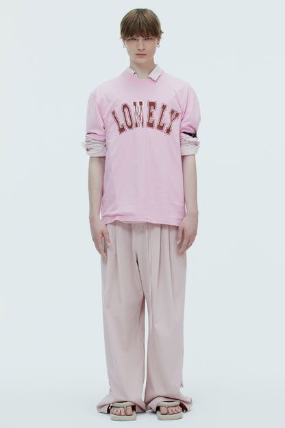 LONELY/LOVELY SHORT SLEEVE T SHIRT RESORT-PINK