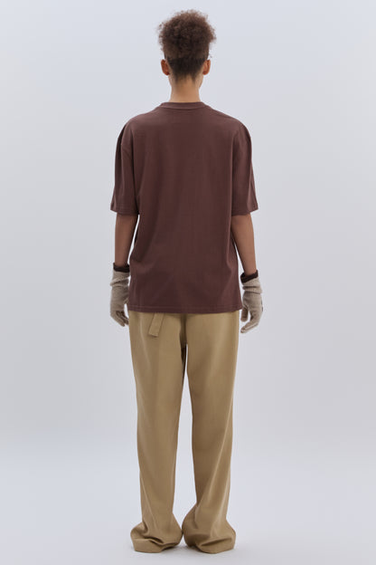 NYC SHORT SLEEVE T-SHIRT BROWN