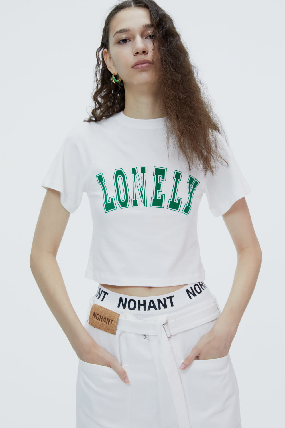 LONELY/LOVELY BABY T SHIRT WHITE
