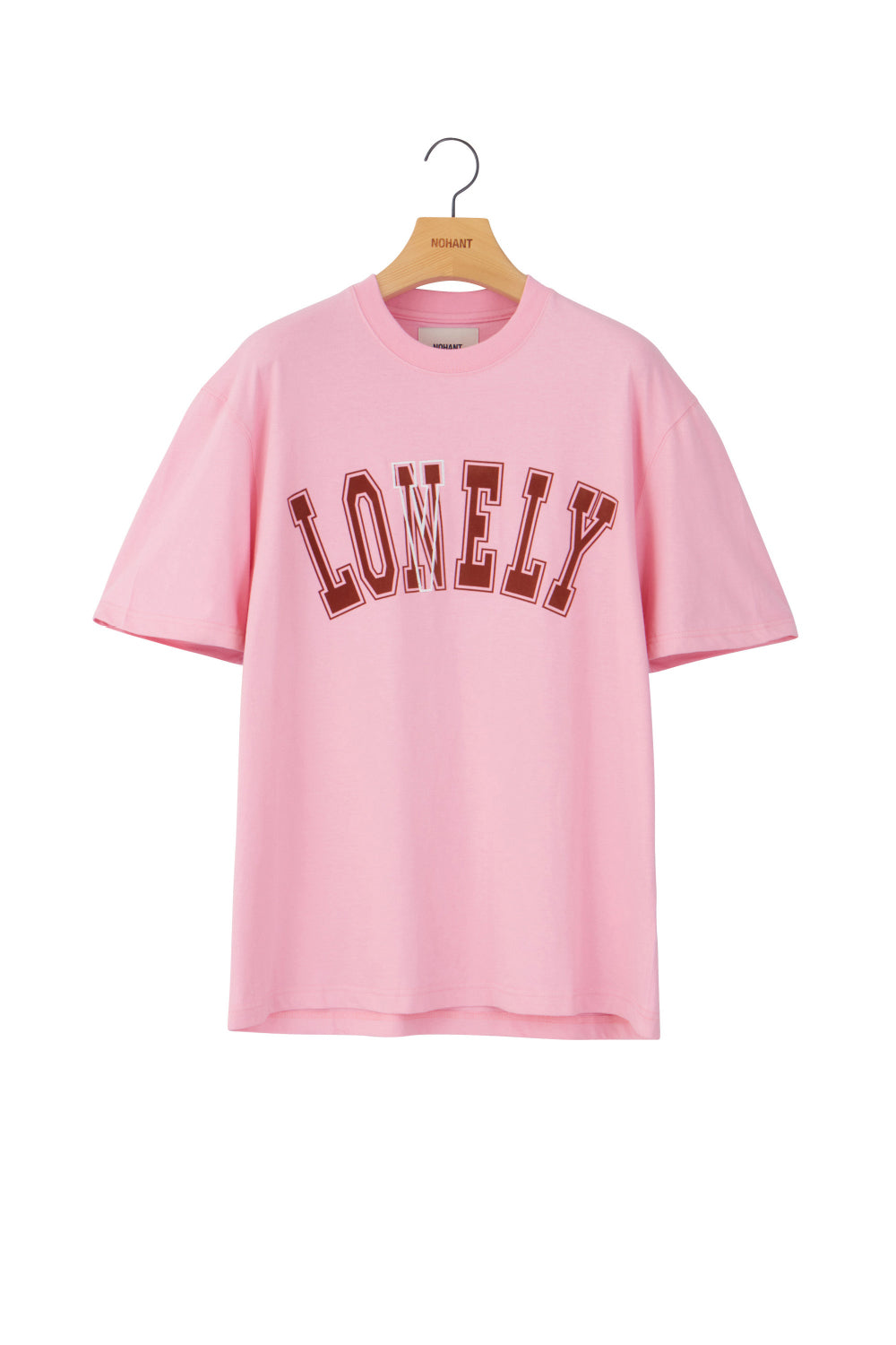 LONELY/LOVELY SHORT SLEEVE T SHIRT RESORT-PINK