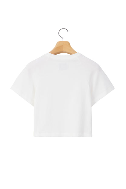 LONELY/LOVELY BABY T SHIRT WHITE