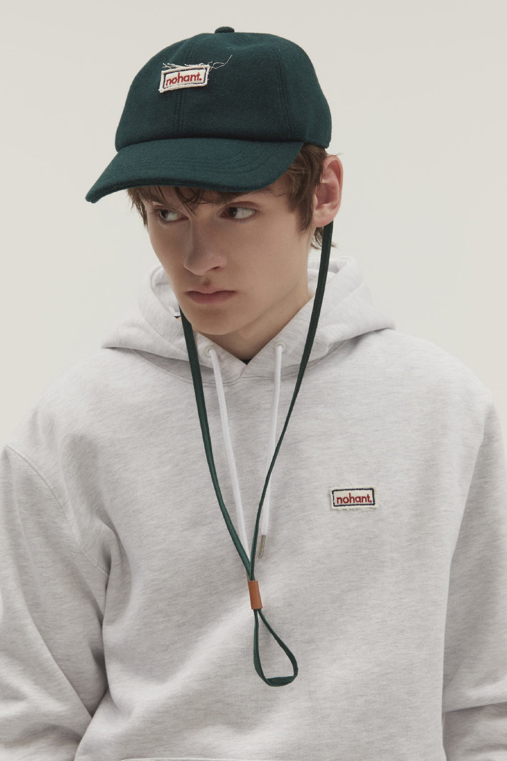 LOGO PATCH STRING BALL CAP GREEN