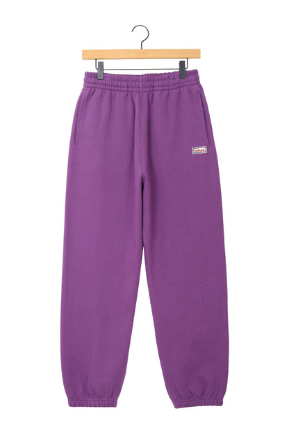 NYC FLUFF JOGGER PANTS PURPLE