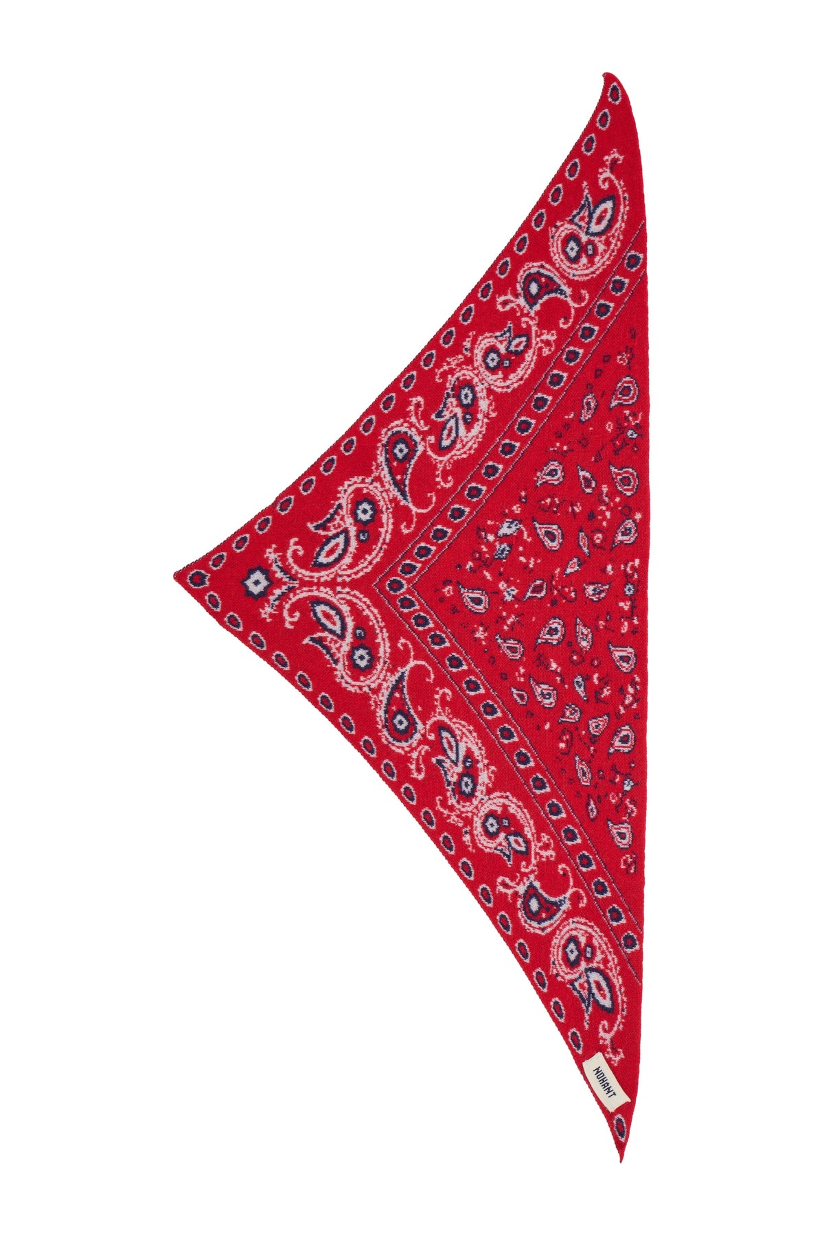 KNIT PAISLEY BANDANA
