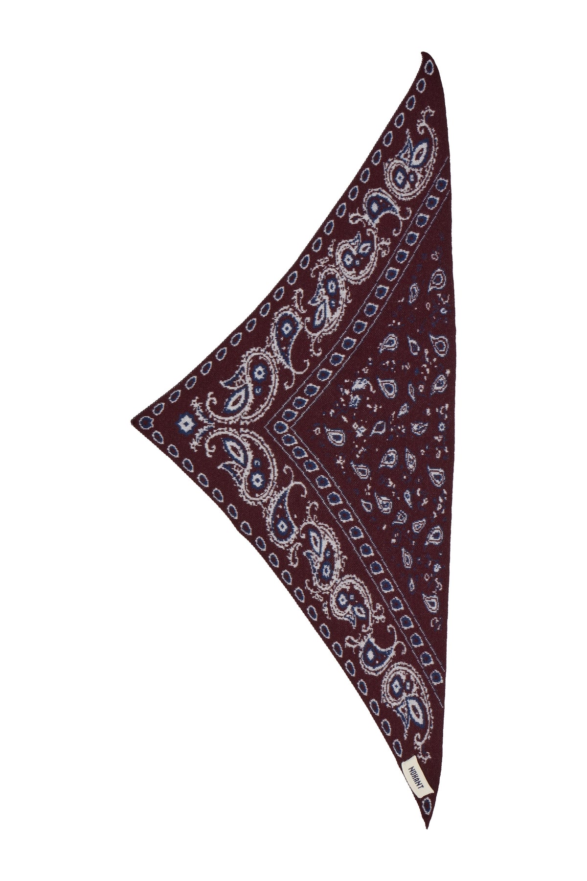 KNIT PAISLEY BANDANA