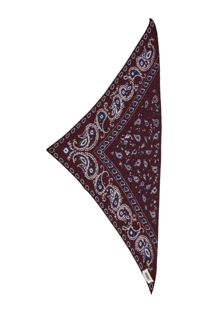 KNIT PAISLEY BANDANA