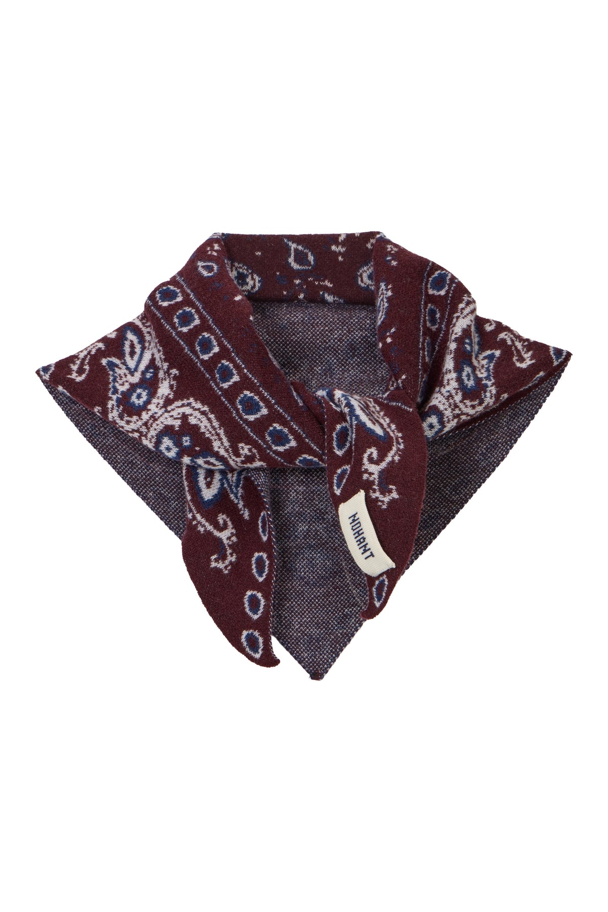 KNIT PAISLEY BANDANA