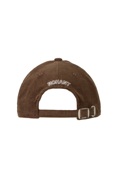 WAVE CITY NYC CORDUROY BALL CAP BROWN