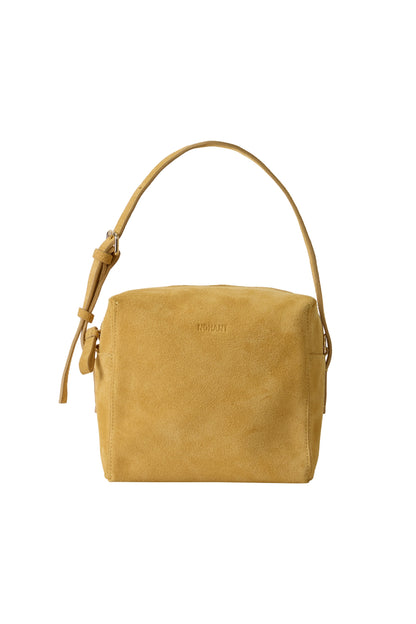 SUEDE PICNIC BAG YELLOW(COMING SOON)