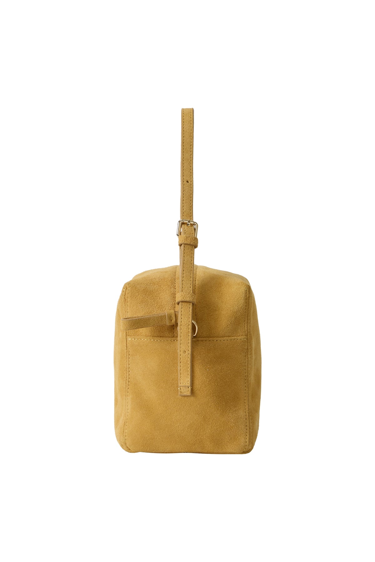 SUEDE PICNIC BAG YELLOW(COMING SOON)