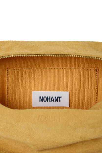 SUEDE PICNIC BAG YELLOW(COMING SOON)