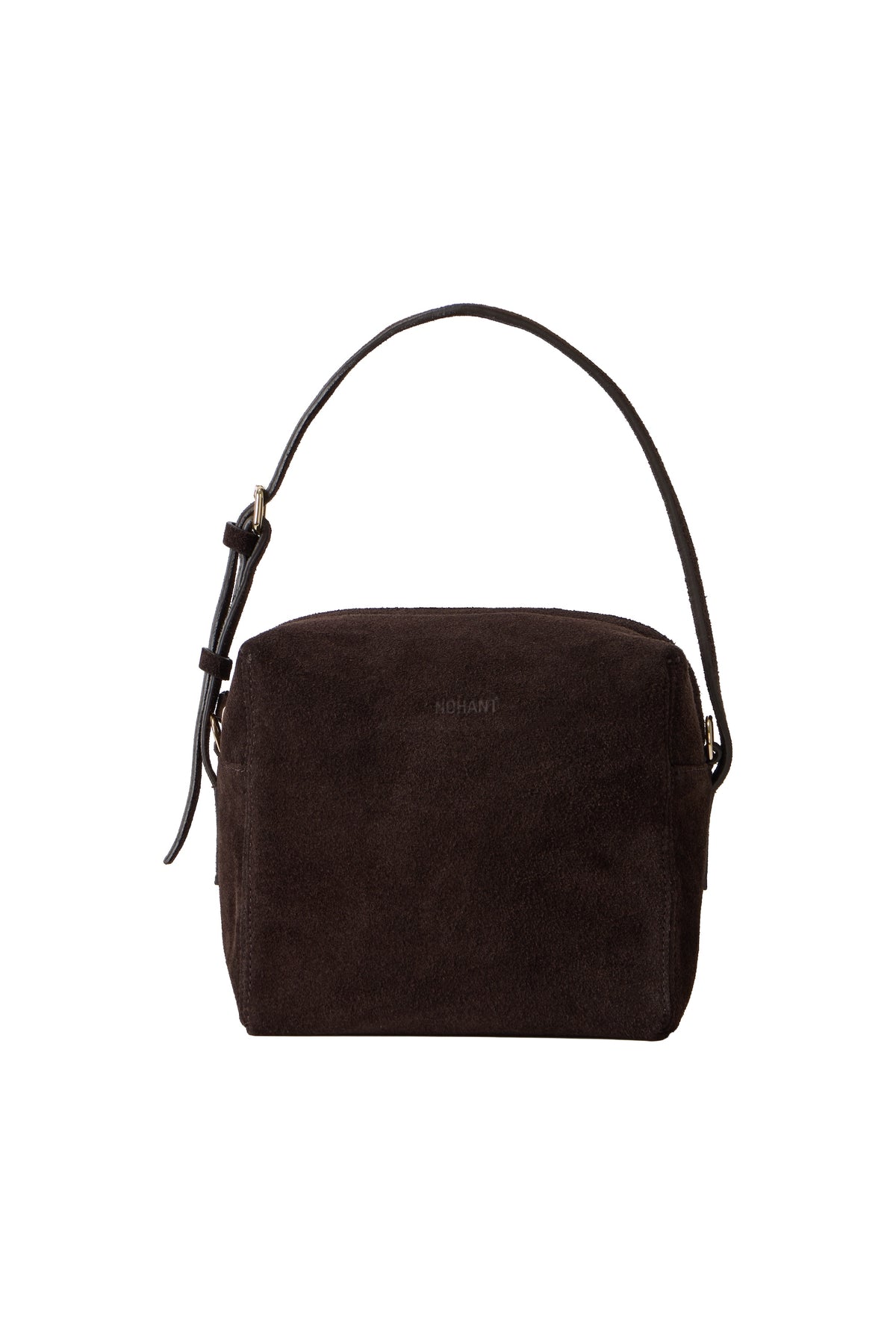 SUEDE PICNIC BAG BROWN(COMING SOON)