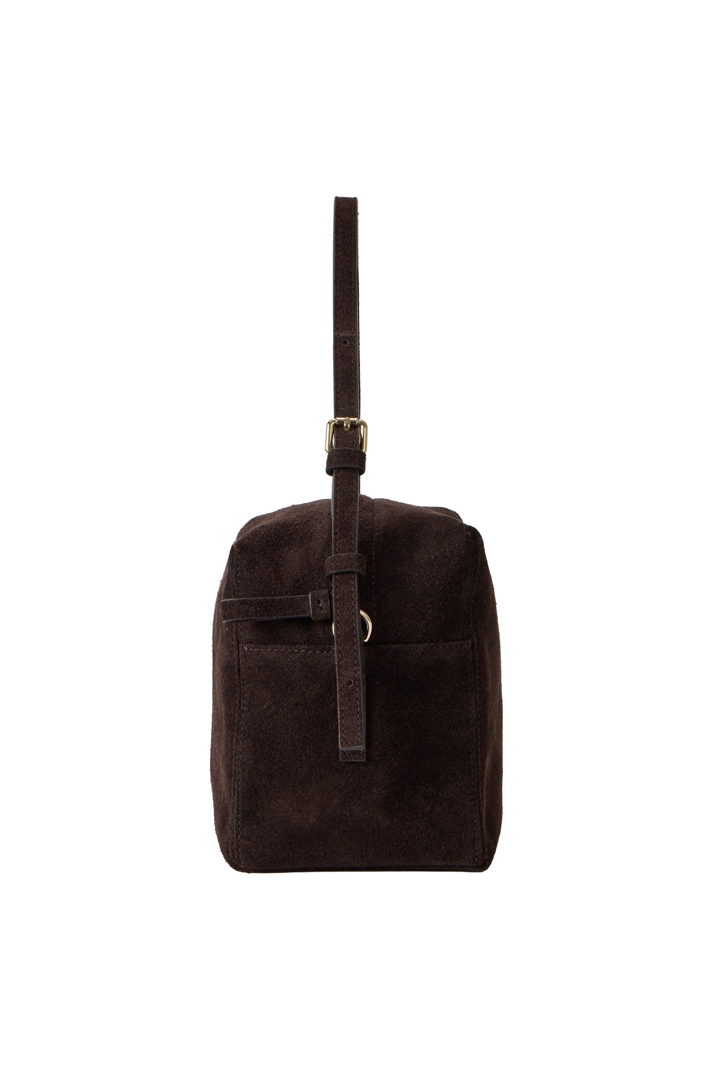 SUEDE PICNIC BAG BROWN(COMING SOON)