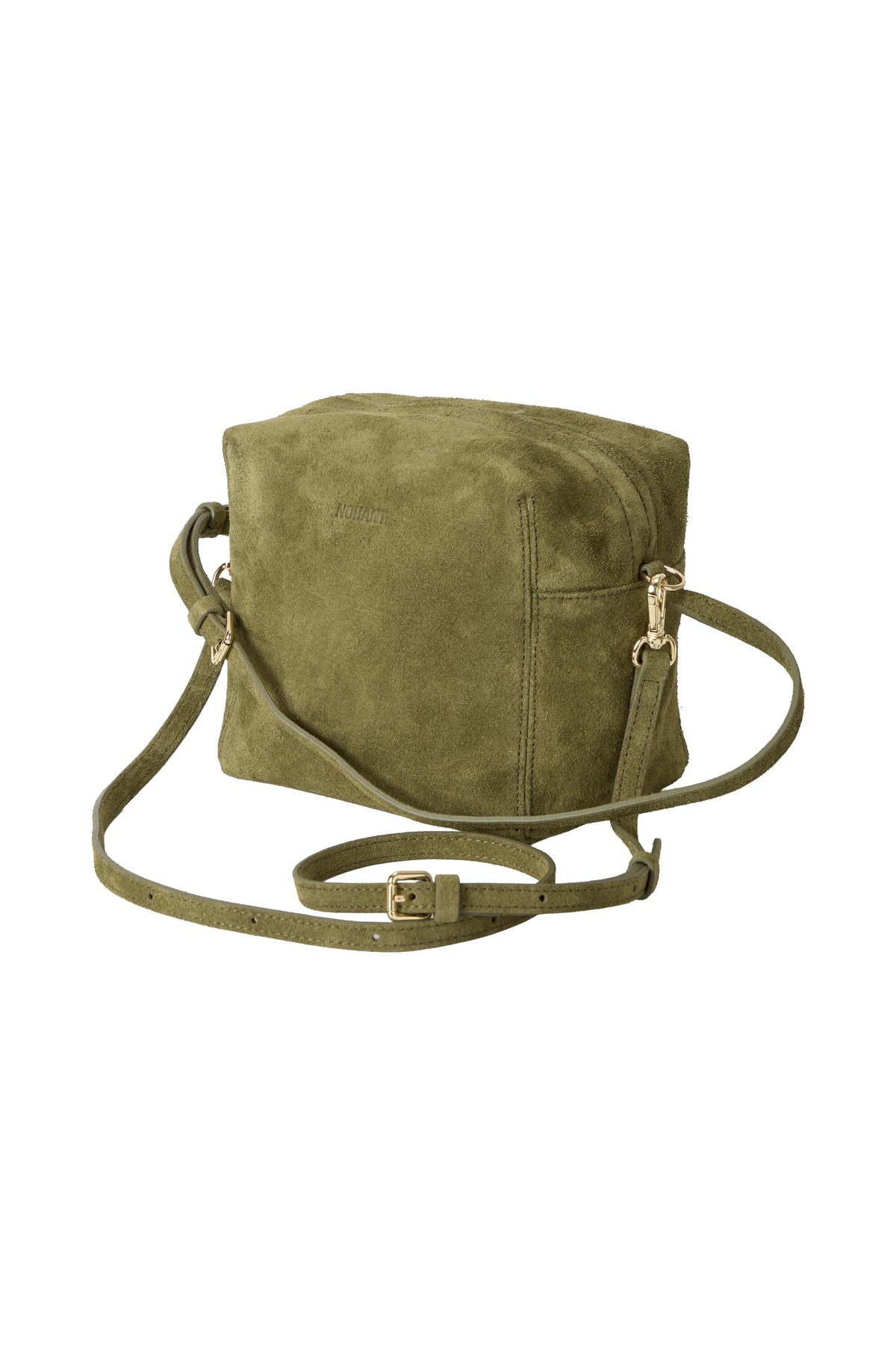 SUEDE PICNIC BAG KHAKI(COMING SOON)