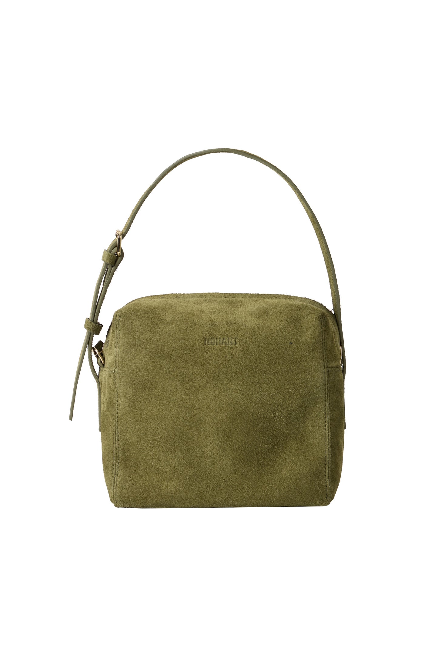 SUEDE PICNIC BAG KHAKI(COMING SOON)