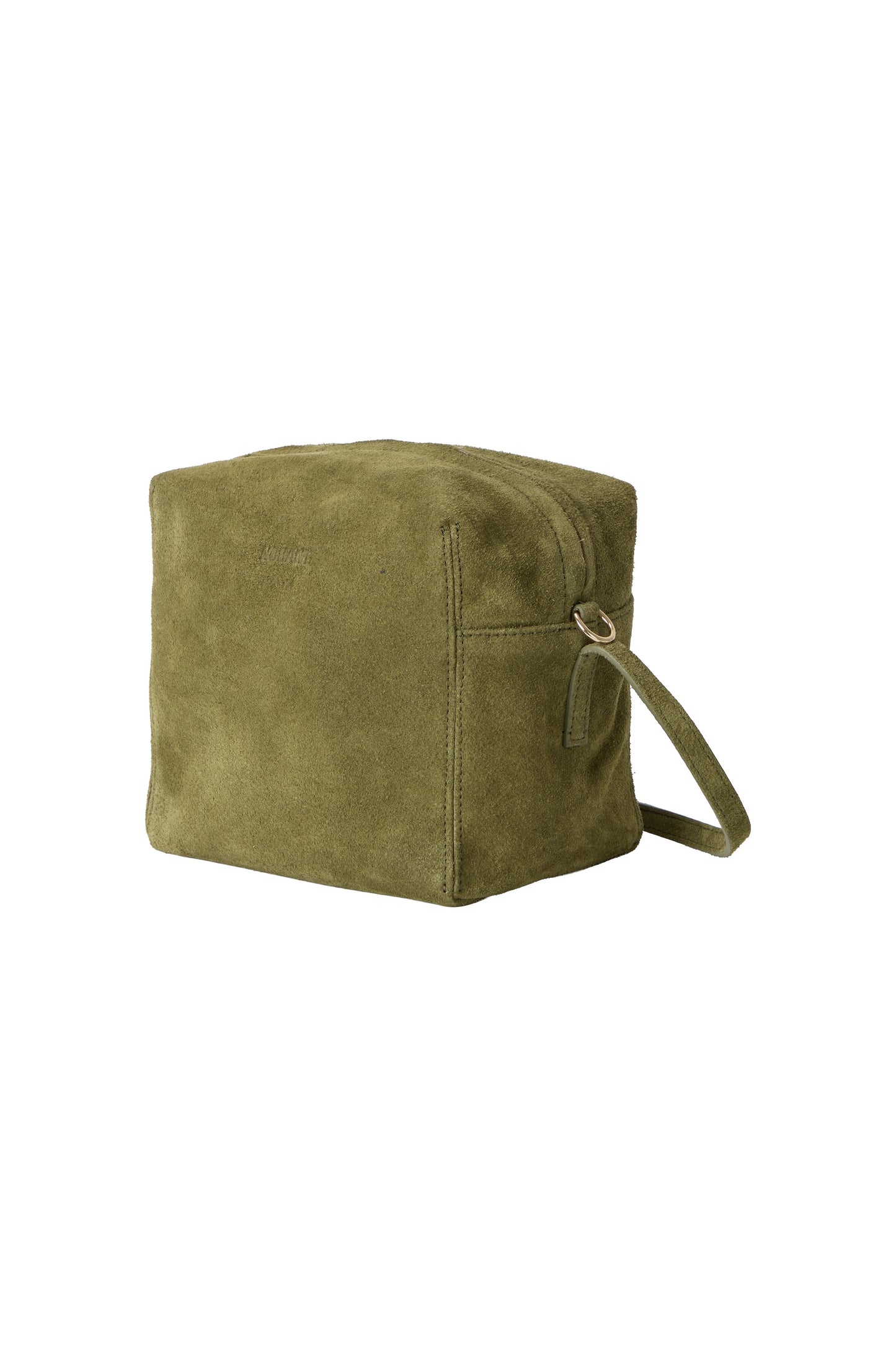SUEDE PICNIC BAG KHAKI(COMING SOON)
