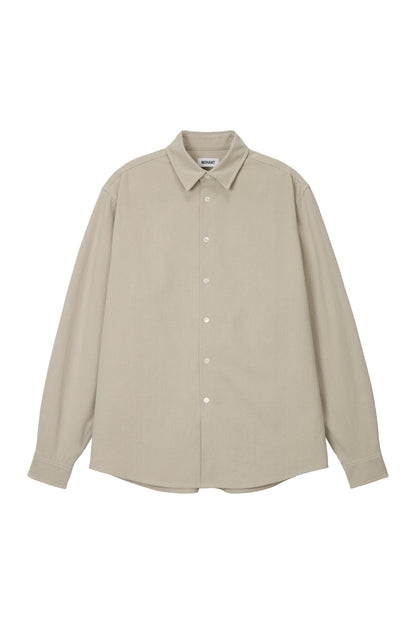 WIRE OXFORD SHIRT BEIGE
