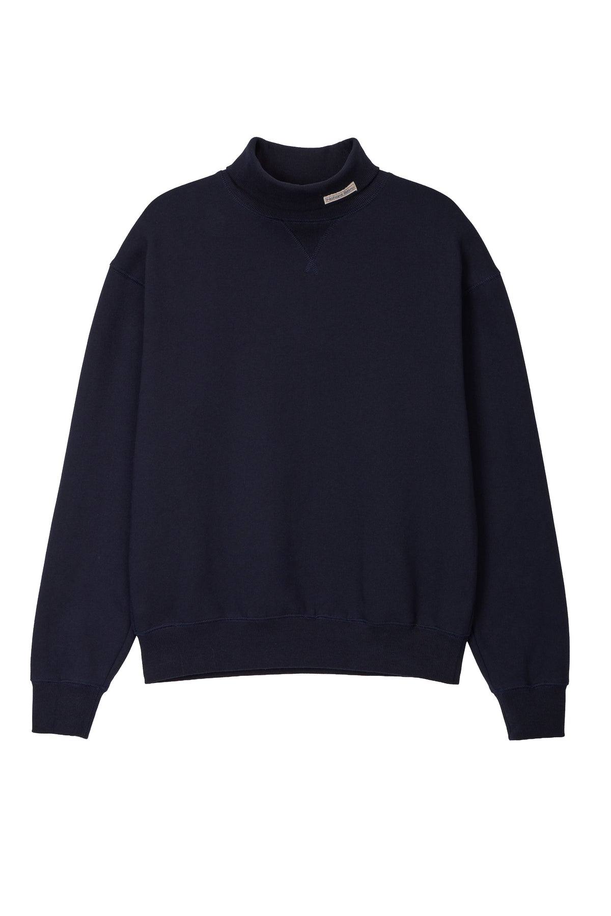 RETRO DAILY TURTLENECK SWEATSHIRT NAVY