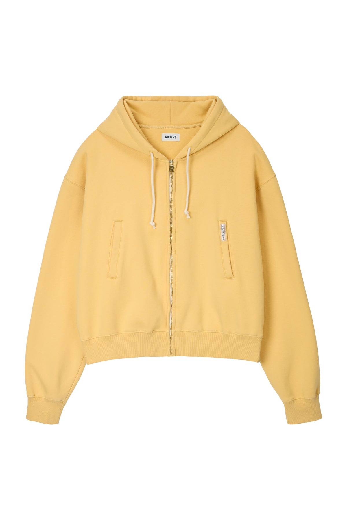 RETRO DAILY HOODIE ZIP-UP YELLOW(COMING SOON)