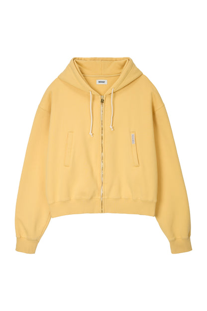 RETRO DAILY HOODIE ZIP-UP YELLOW(COMING SOON)