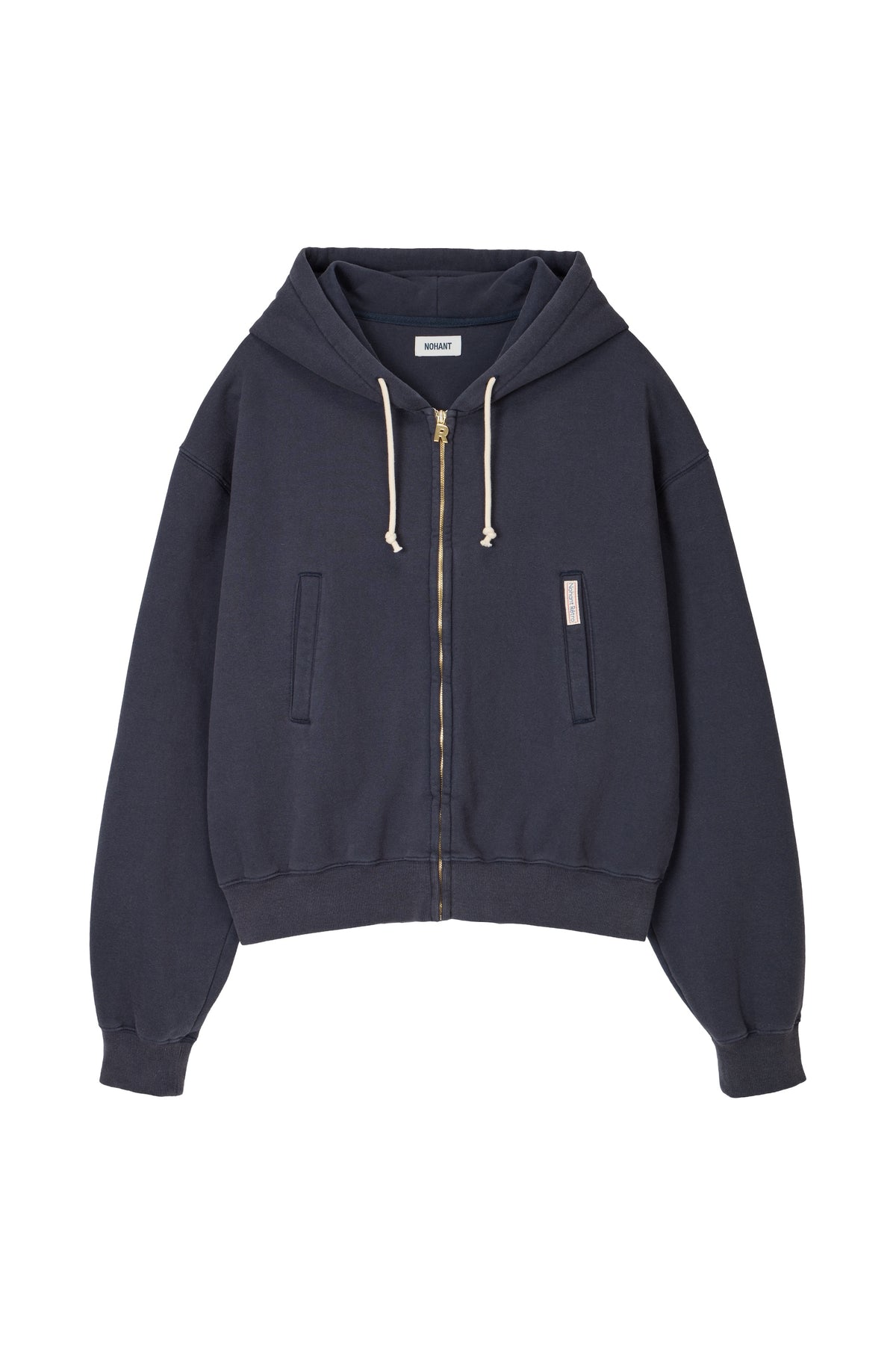 RETRO DAILY HOODIE ZIP-UP NAVY