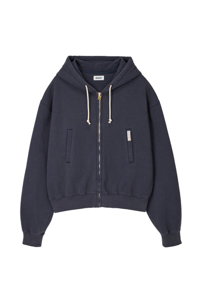 RETRO DAILY HOODIE ZIP-UP NAVY