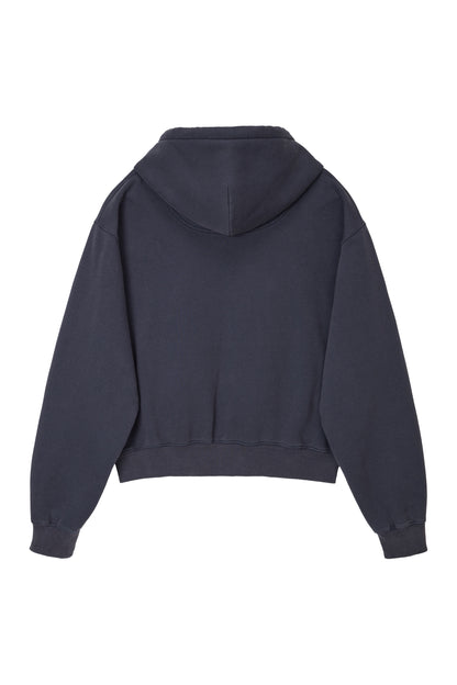 RETRO DAILY HOODIE ZIP-UP NAVY