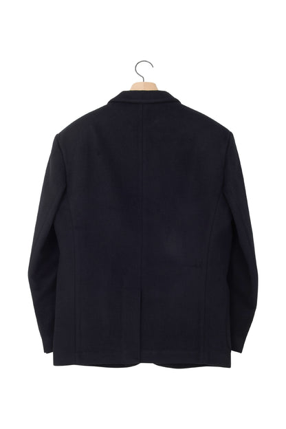 CASHMERE 90's SINGLE  BREASTED JACKET BLACK