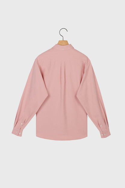 LOGO OXFORD SHIRT AURORA PINK