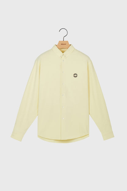 LOGO OXFORD SHIRT AURORA YELLOW