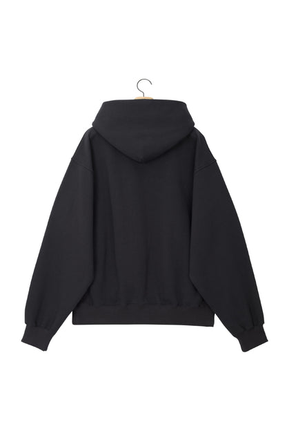 LONELY/LOVELY FLUFF HOODIE CHARCOAL-NAVY